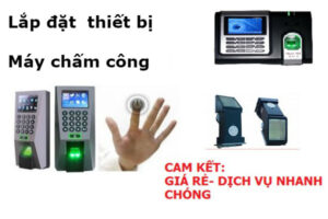 Fitech cung cấp dịch vụ lắp đặt máy chấm công uy tín