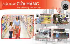 Camera quan sát siêu thị giá rẻ