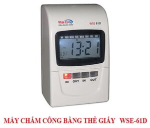 máy chấm công thẻ giấy